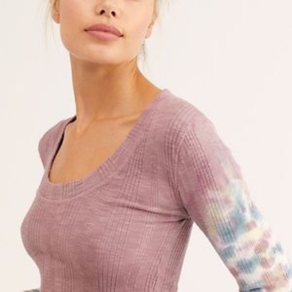 NWT Free People Big Sur Long Sleeve Tee Shirt - Picture 4 of 7
